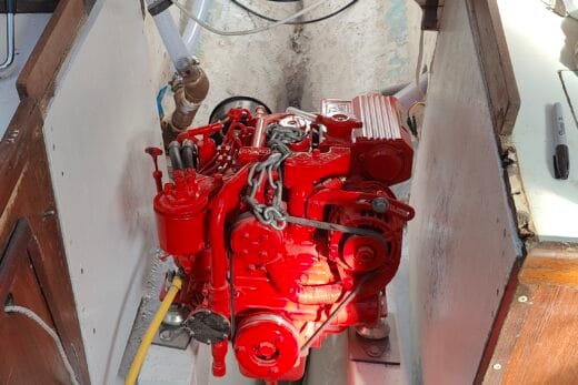 An installed engine