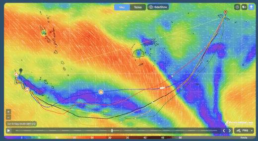 Weather routing