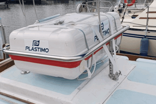A Liferaft Installed on Deck.