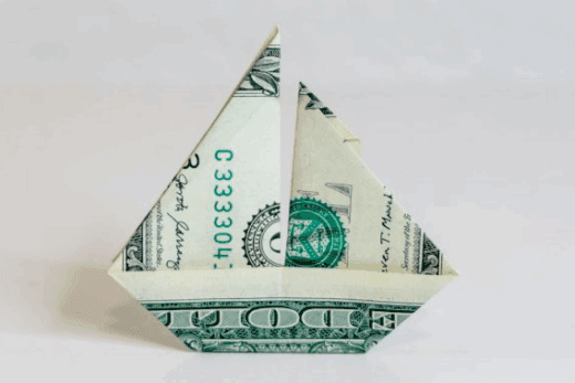 Gagner de l'argent à voile.